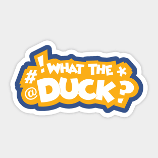 What the Duck Sticker